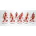 Subbuteo Andrew Olympiacos 2012-13 Euroleague Winners limited edition team with basketball players in different height, not playable, only for your collection